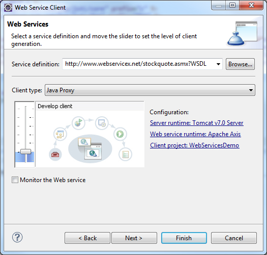 Create Web Services Client