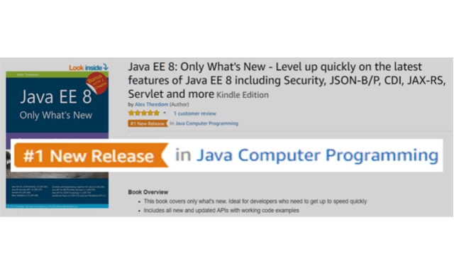 #1 New Release on&nbsp;Amazon